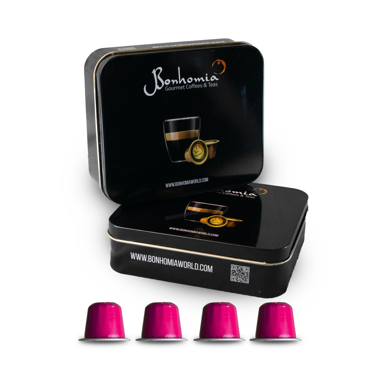 Bonhomia Vanilla Coffee Pods | Nespresso Compatible Aluminum Capsules | AAA Grade Beans