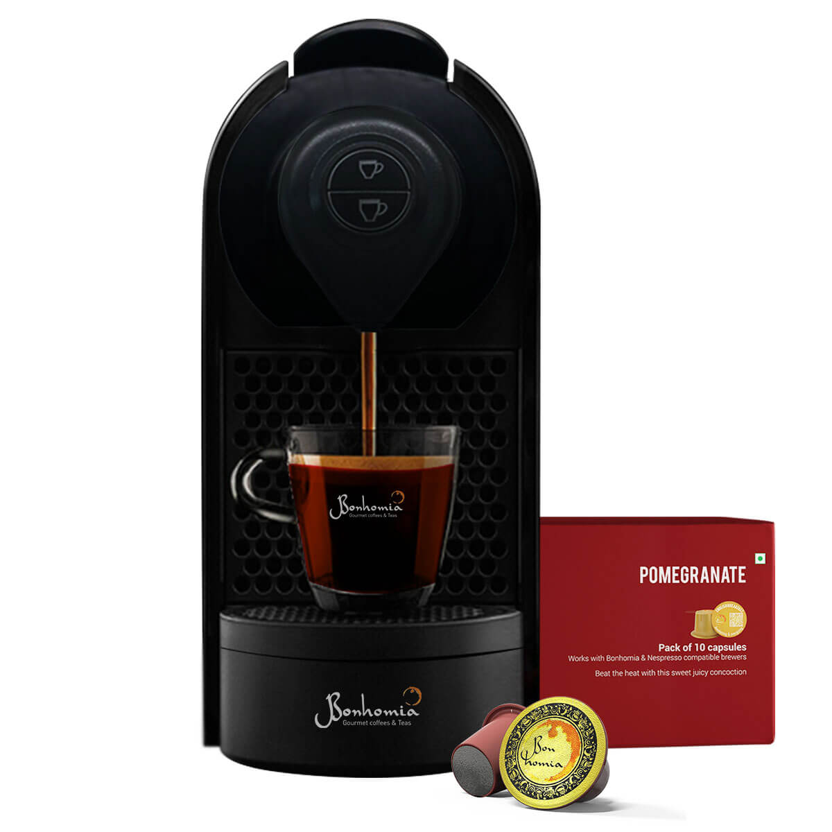 Pomegranate - Juicy & Rejuvenating Tea | Nespresso Compatible Pods | Tea Capsules