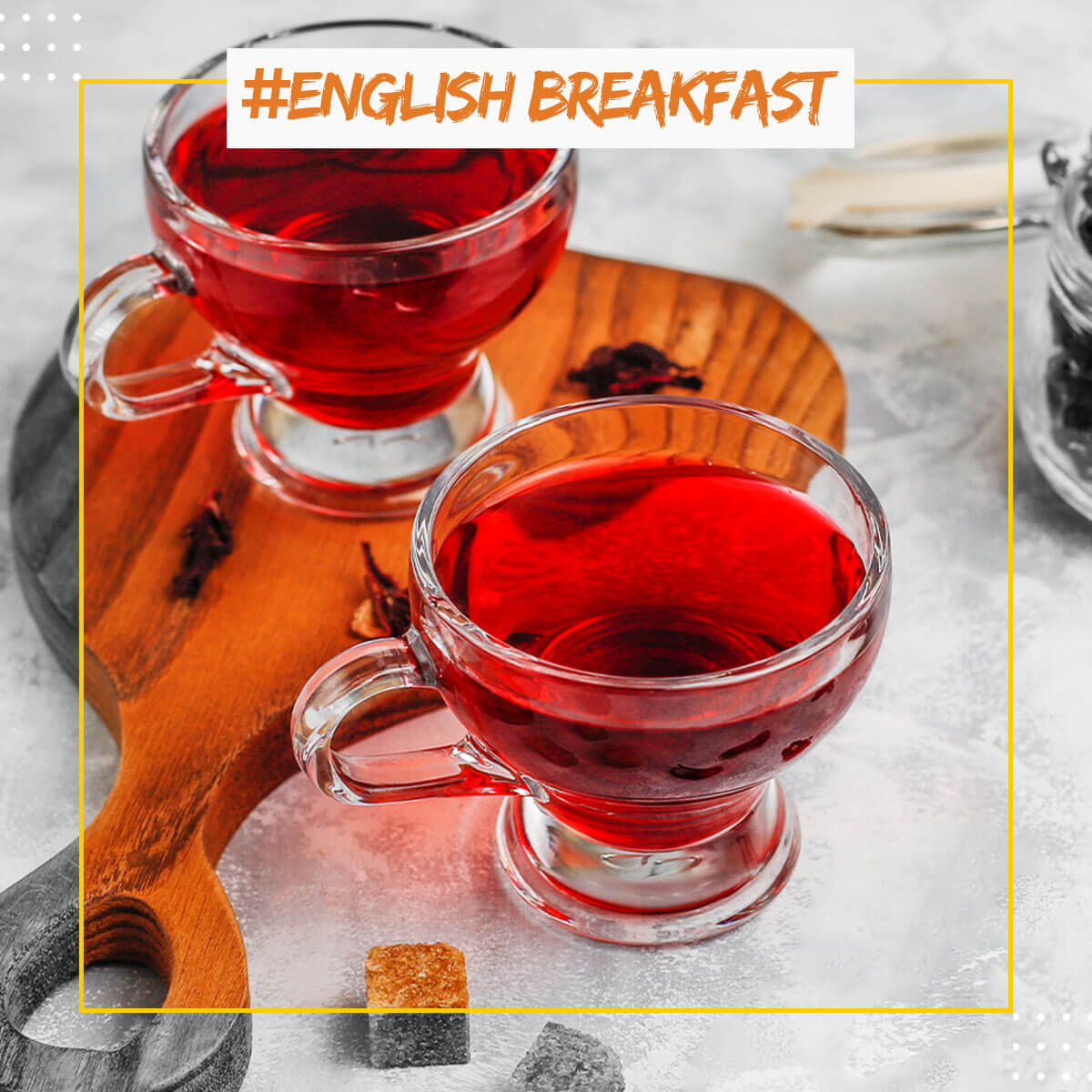 English Breakfast - Awakening & Energizing Tea Nespresso Compatible Pods | Tea Capsules