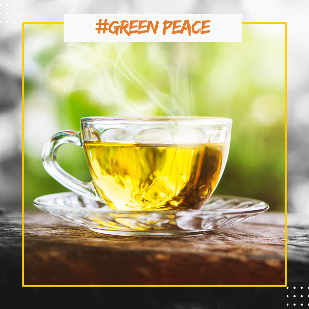 Green Peace - Vegetal & Bright Tea | Nespresso Compatible Pods | Tea Capsules