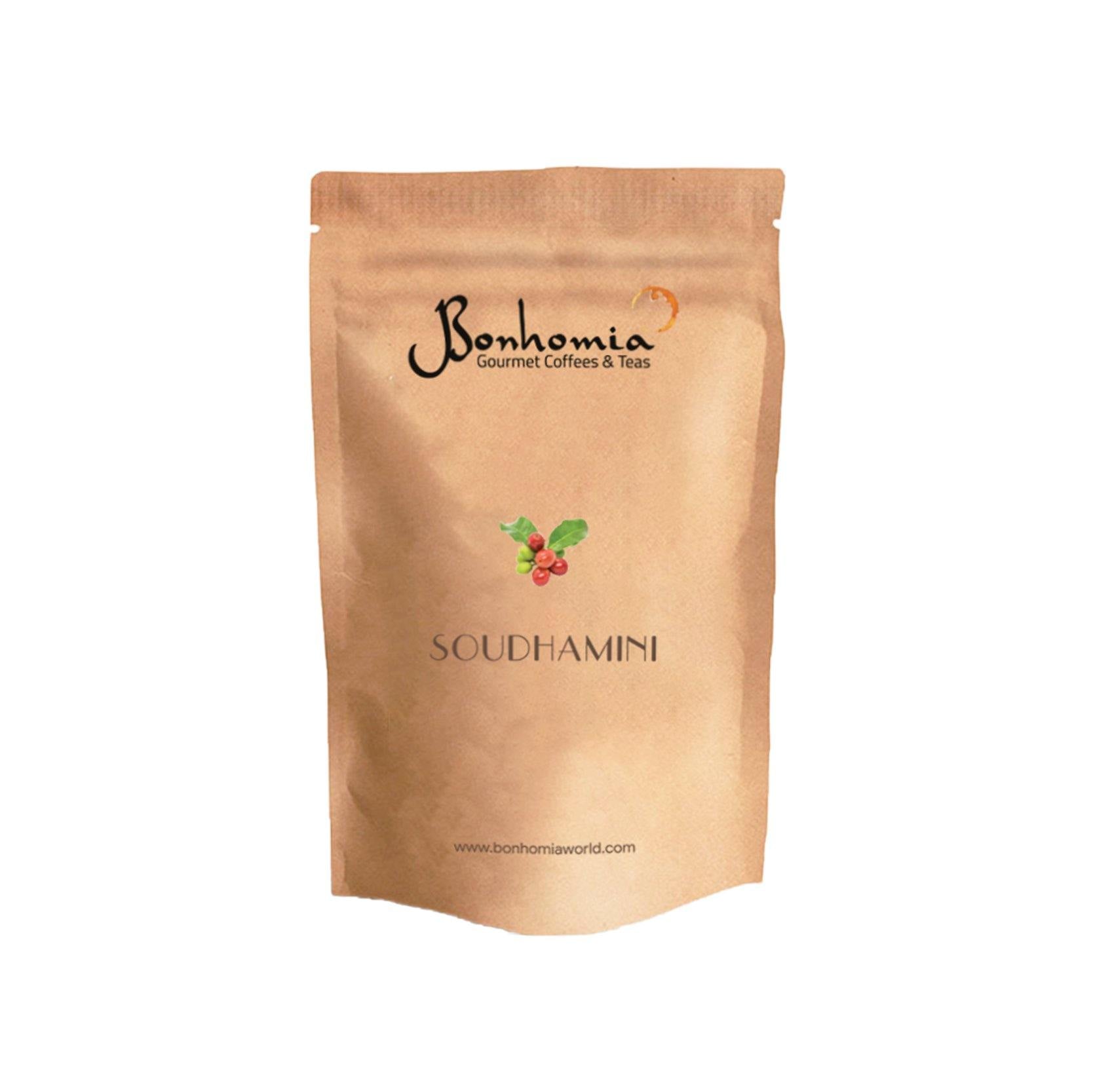 Soudhamini | Mild Coffee Drip Bags | Pack of 10 Easy pour coffee brew bags - Bonhomiaworld