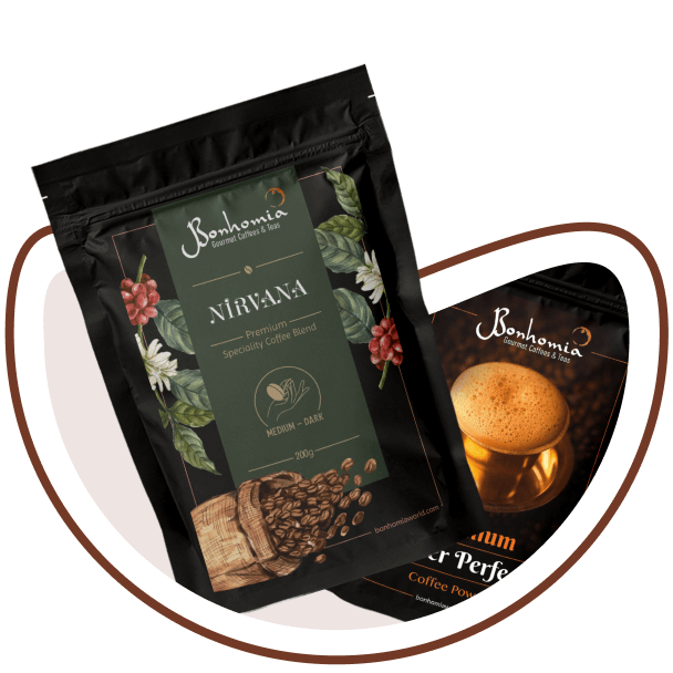 Coffee beans & ground coffee