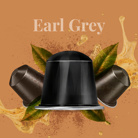 Earl Grey - Refreshing & Tangy Tea | Nespresso Compatible Pods | Tea Capsules