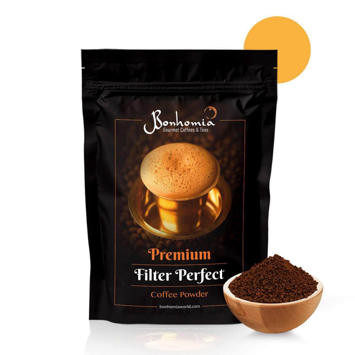Premium Filter Coffee Powder | Ground Coffee | 200 Gms - Bonhomiaworld