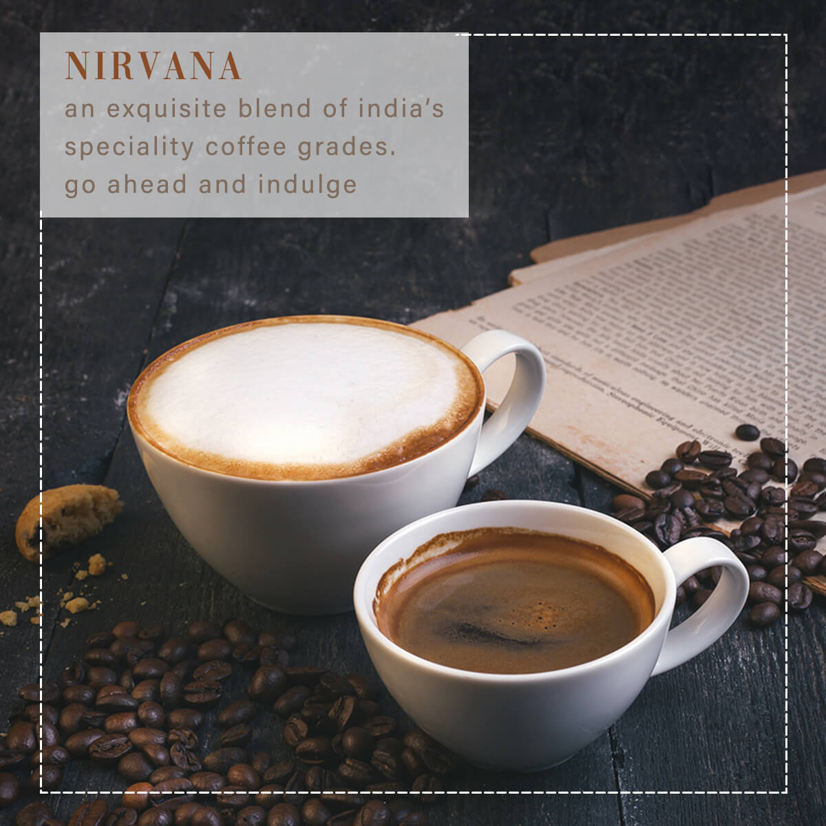Nirvana | Roasted Specialty Coffee Beans | 200 Gms