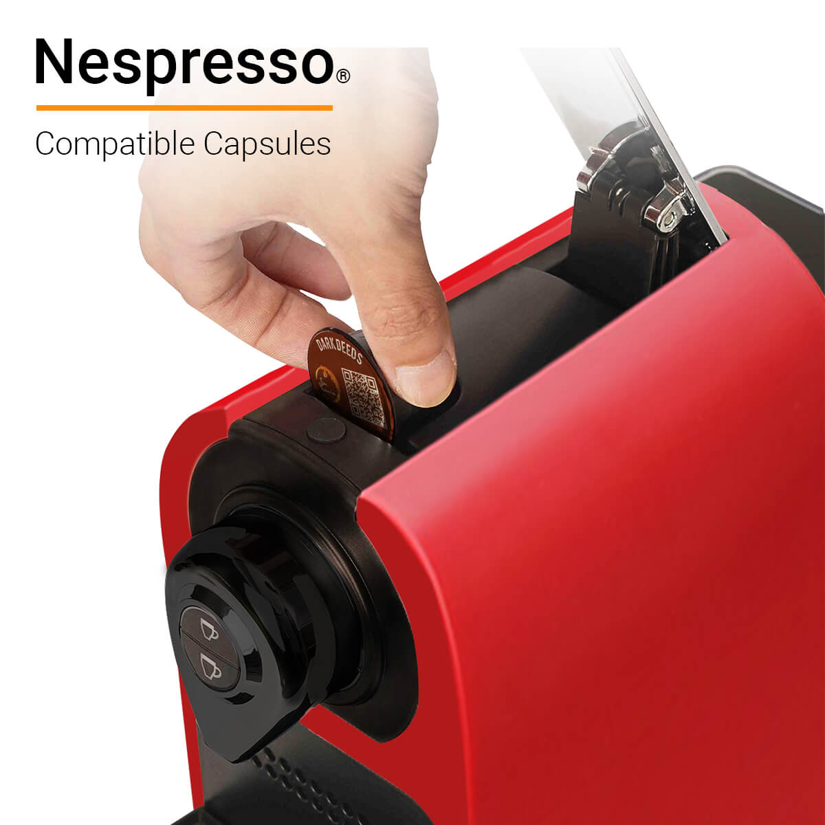 Boho Single Serve Espresso Coffee Brewer | Nespresso Compatible | Free 20 Assorted Coffee Pods