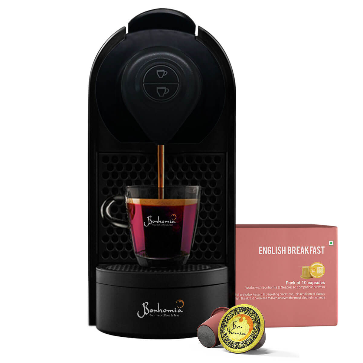 English Breakfast - Awakening & Energizing Tea Nespresso Compatible Pods | Tea Capsules