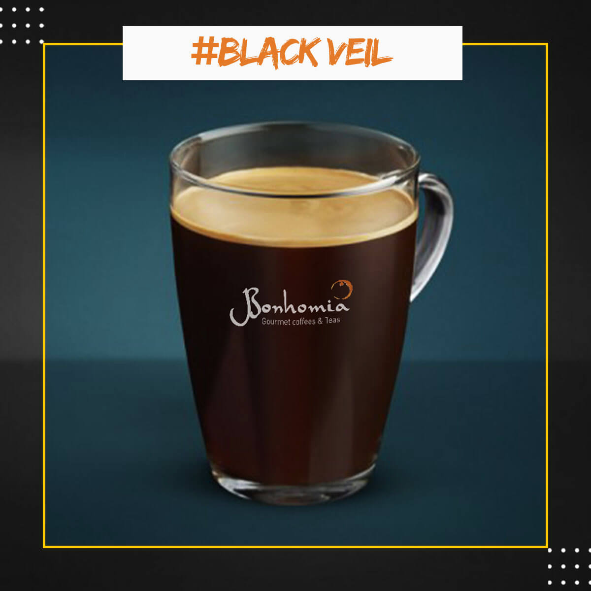 Black Veil Espresso Pods - Intensity 7/10 | Nespresso Compatible | Dark French Roast | Premium AAA Grade Beans | Aluminum Capsules