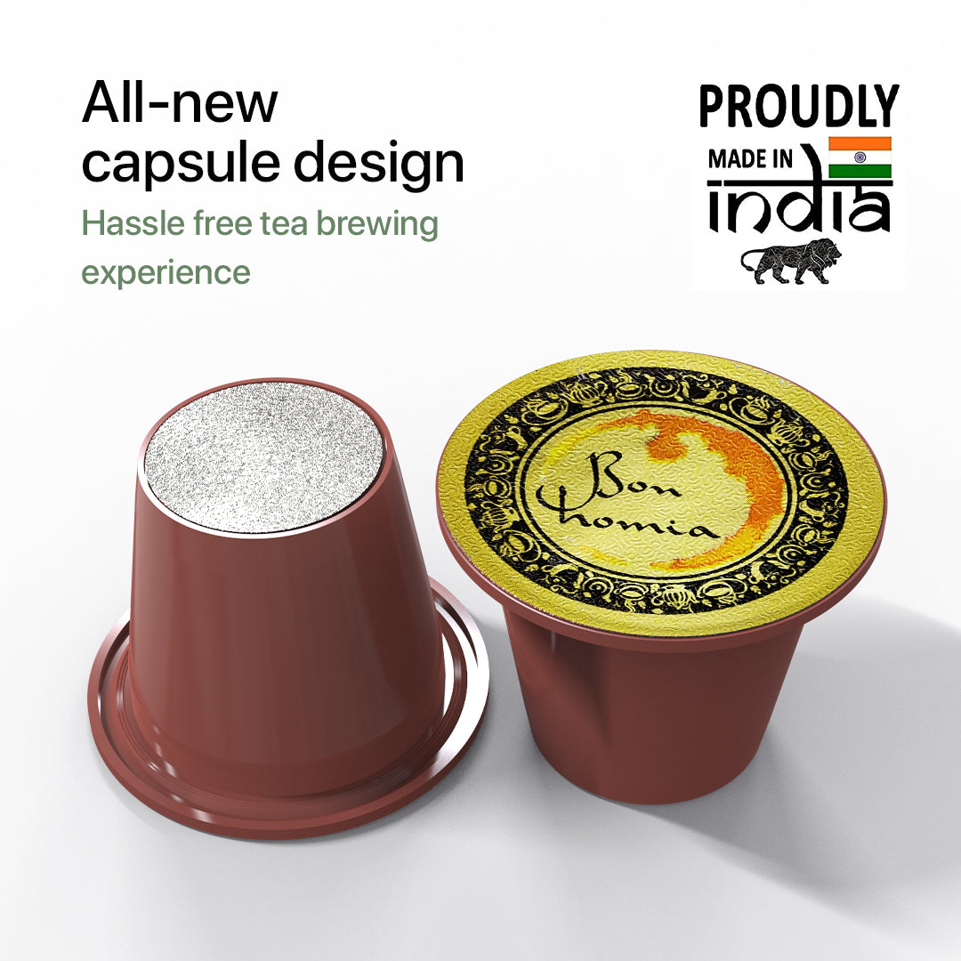 Tulsi - Herbal & Pristine Tea Nespresso Compatible Pods | Tea Capsules