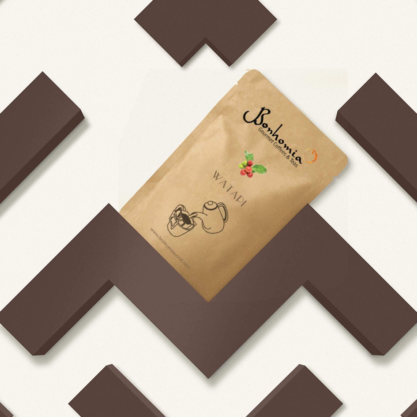 Watapi | Mild spicy Coffee Drip Bags | Pack of 10 Easy pour coffee brew bags